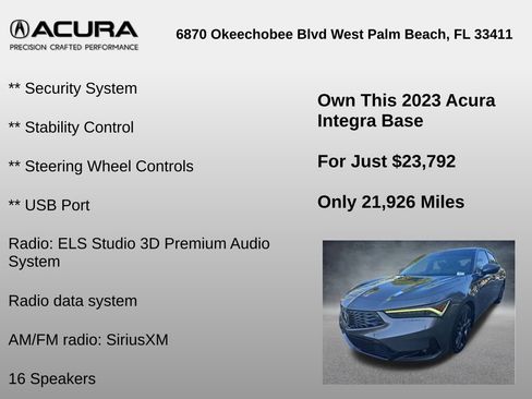 Used 2023 Acura Integra A-Spec image 18
