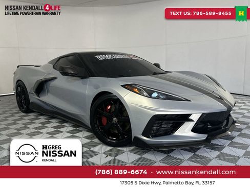 Used 2021 Chevrolet Corvette Stingray Premium Conv w/ Z51 Performance Package RWD image 1