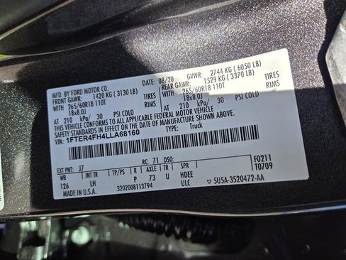 Used 2020 Ford Ranger XLT w/ Equipment Group 302A Luxury image 13