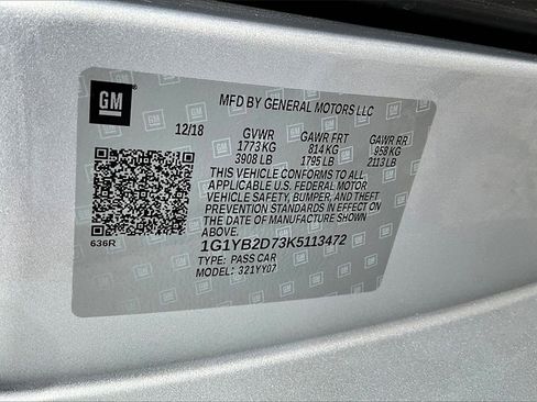 Used 2019 Chevrolet Corvette Stingray Coupe w/ Battery Protection Package image 23