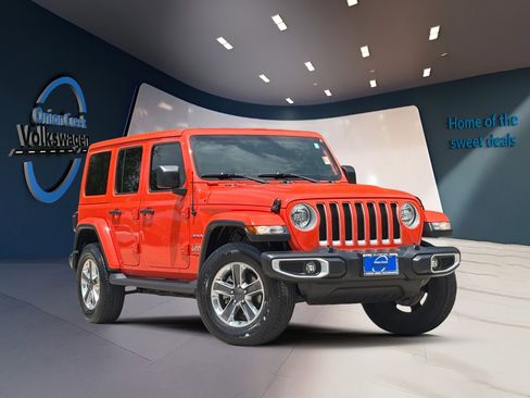 Used 2020 Jeep Wrangler Unlimited Sahara AWD/4WD image 1