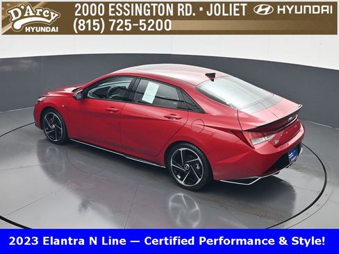 Certified 2023 Hyundai Elantra N Line w/ Preferred Accessory Package image 19