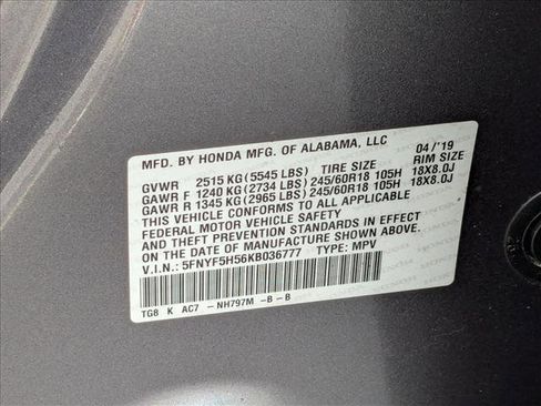 Used 2019 Honda Pilot EX-L image 15