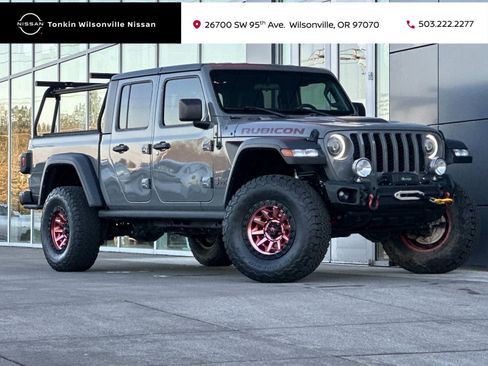 Used 2021 Jeep Gladiator Rubicon w/ Cold Weather Group AWD/4WD image 1