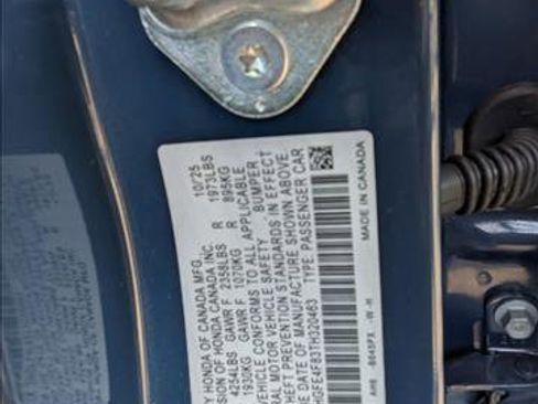 New 2026 Honda Civic FWD Hybrid Sedan image 18