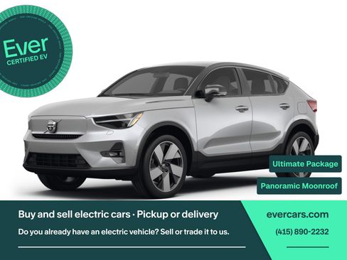 Used 2023 Volvo C40 P8 Recharge Ultimate AWD/4WD image 1
