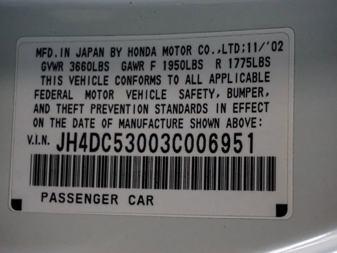 Used 2003 Acura RSX Type-S image 18