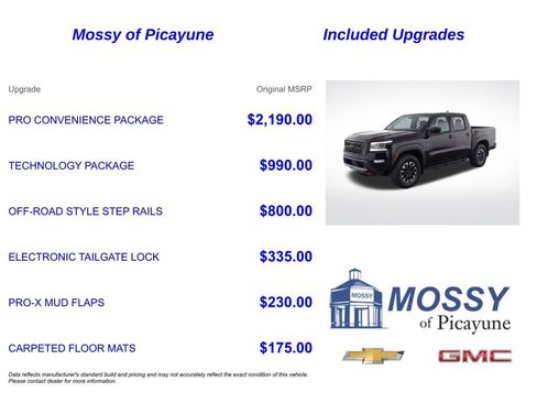 Used 2023 Nissan Frontier Pro-X w/ Pro Convenience Package image 7