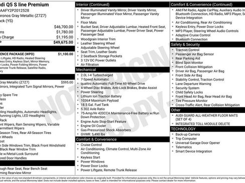 Used 2023 Audi Q5 2.0T Premium w/ Convenience Package image 40