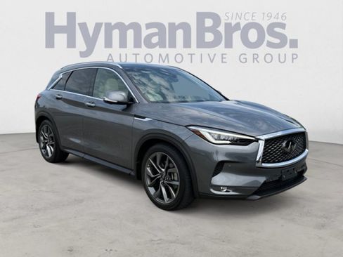 Certified 2021 INFINITI QX50 Autograph w/ Premium White Leather Package AWD/4WD image 1