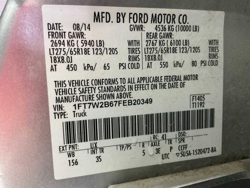 Used 2015 Ford F250 XLT w/ XLT Premium Package image 14