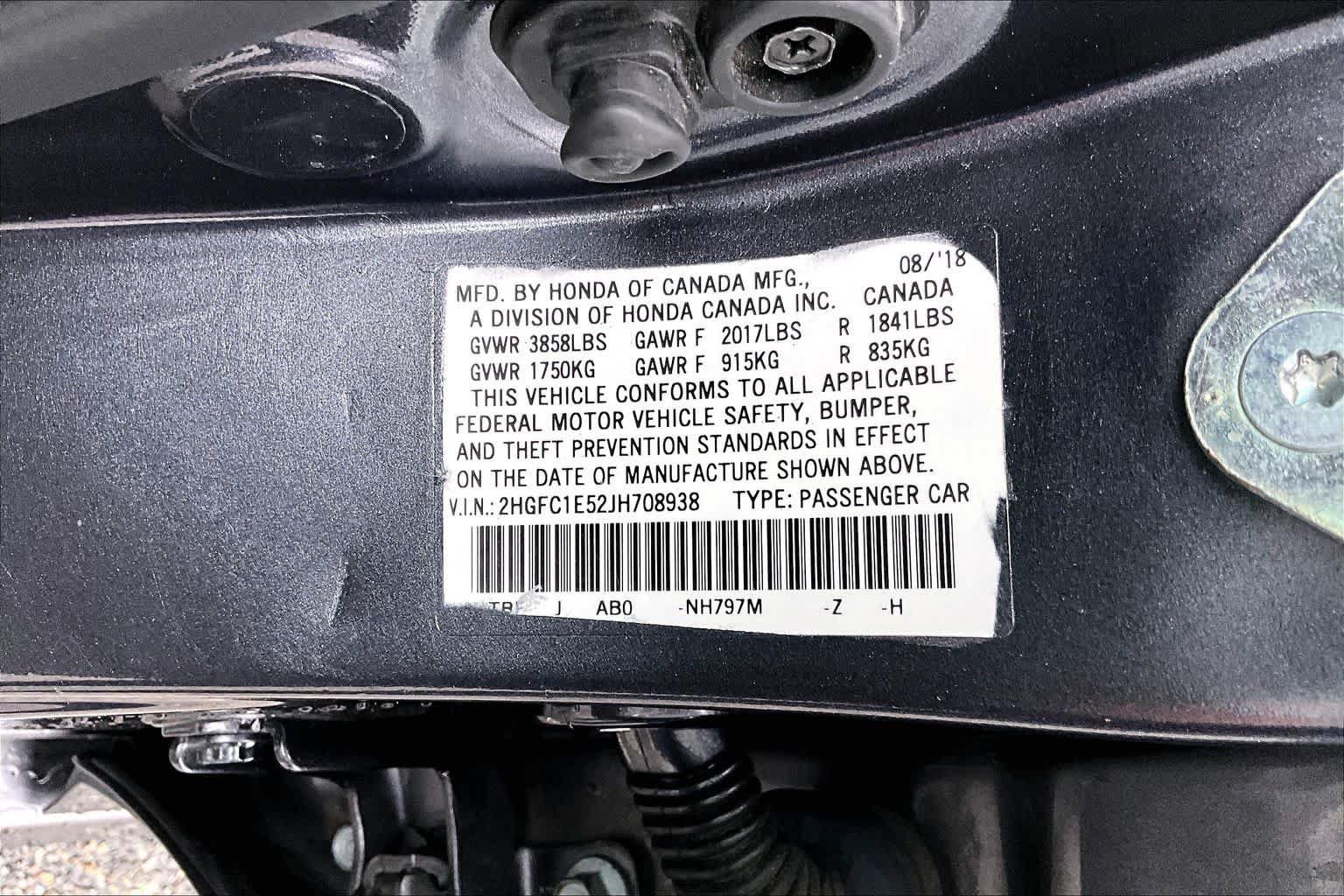 Used 2018 Honda Civic Si image 34