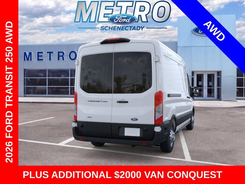 New 2026 Ford Transit 250 148 Medium Roof Extended AWD image 8