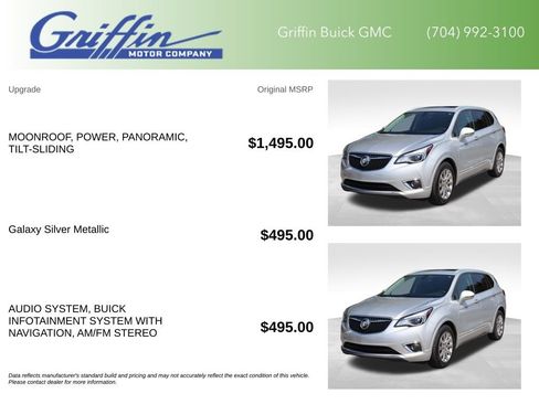 Used 2019 Buick Envision Essence FWD image 6