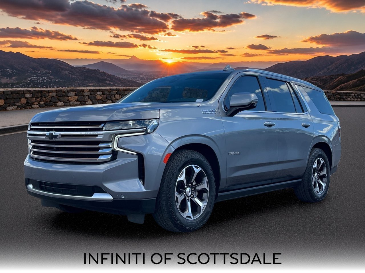Used 2022 Chevrolet Tahoe High Country w/ LPO, Illumination Package AWD/4WD image 1