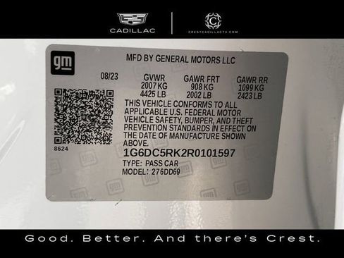 Certified 2024 Cadillac CT4 Sport w/ Super Cruise 2 Package image 33