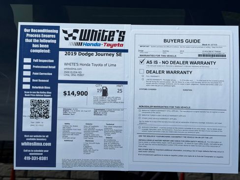 Used 2019 Dodge Journey SE w/ Premium Group FWD image 30