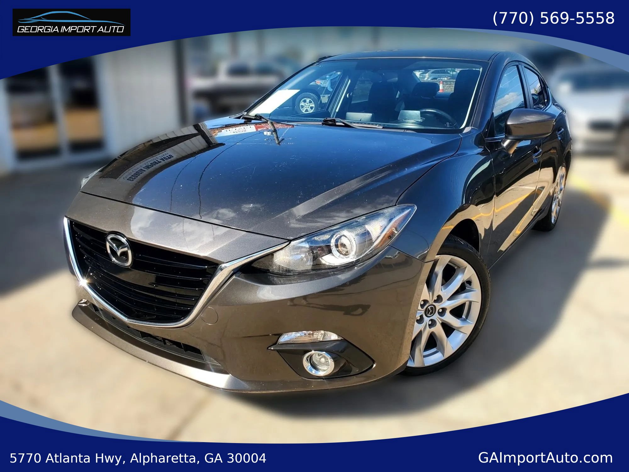 Used 2015 MAZDA MAZDA3 s Touring FWD image 1