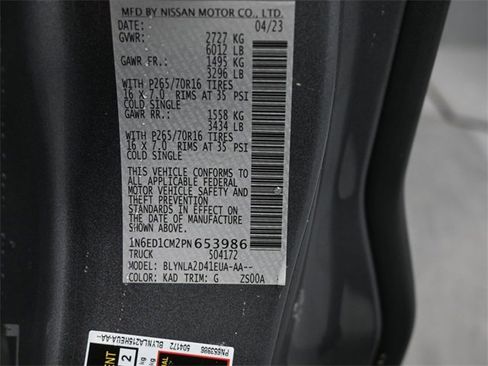 Used 2023 Nissan Frontier S image 20