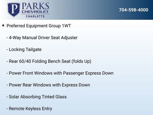 New 2026 Chevrolet Silverado 1500 W/T w/ WT Value Package image 7