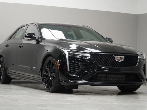 Used 2023 Cadillac CT4 V w/ Navigation Package RWD image 4