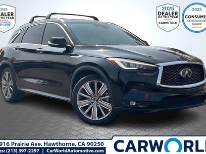 Used 2021 INFINITI QX50 Sensory w/ Cargo Package