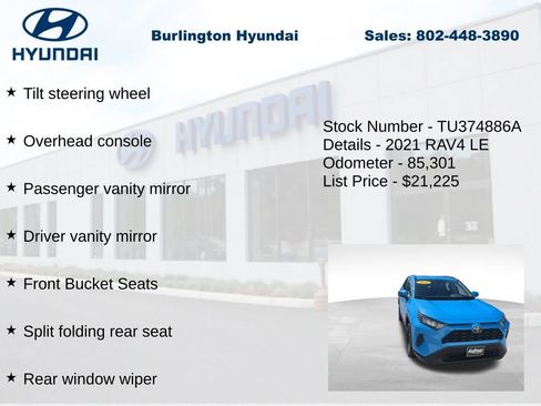 Used 2021 Toyota RAV4 LE AWD/4WD image 25