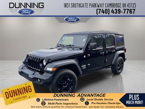 Used 2019 Jeep Wrangler Unlimited Sport w/ Cold Weather Group image 1