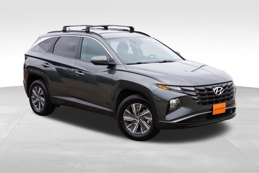 Used 2023 Hyundai Tucson Blue AWD/4WD image 1