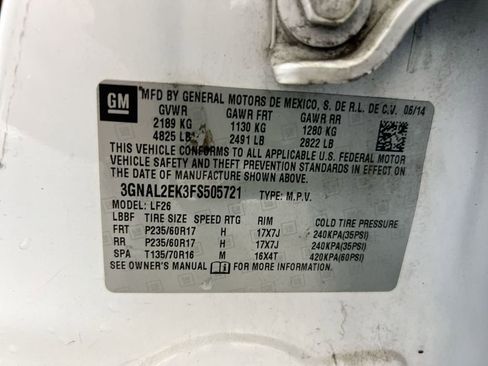 Used 2015 Chevrolet Captiva Sport LS image 26