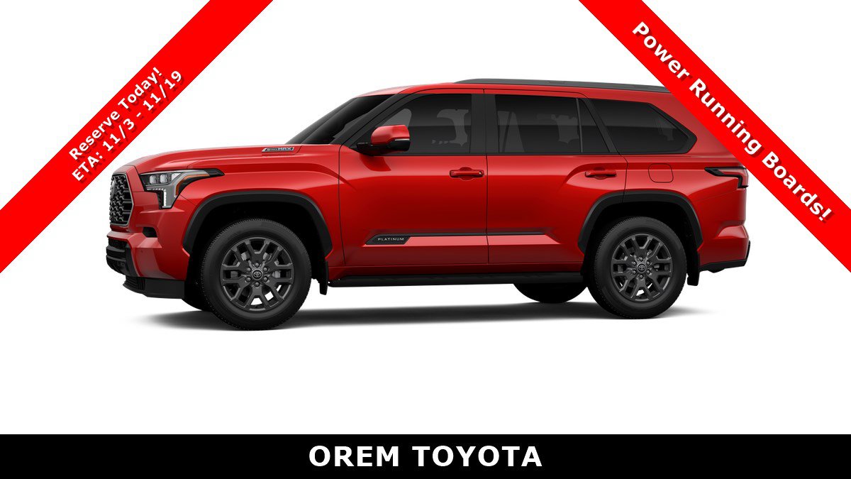 New 2026 Toyota Sequoia Platinum AWD/4WD image 3