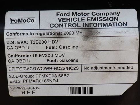Used 2023 Ford Transit 250 148 High Roof Extended w/ Load Area Protection Package RWD image 17