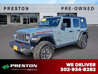 Certified 2024 Jeep Wrangler Unlimited Rubicon