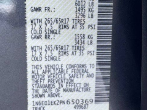 Used 2023 Nissan Frontier SV AWD/4WD image 46