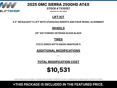 Used 2025 GMC Sierra 2500 AT4X