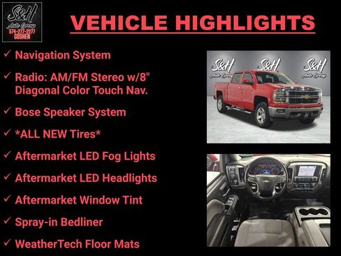 Used 2014 Chevrolet Silverado 1500 LT w/ LT Convenience Package image 3
