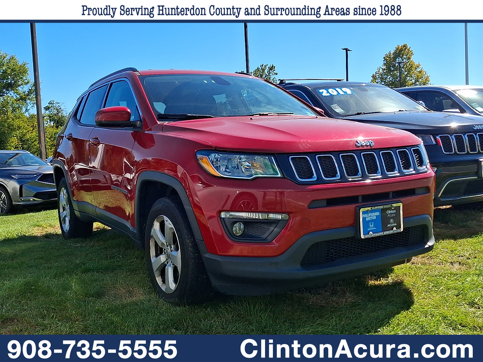 Used 2018 Jeep Compass Latitude w/ Cold Weather Group AWD/4WD image 1