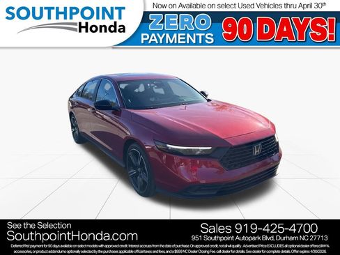 New 2025 Honda Accord Sport image 1