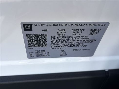 Certified 2021 Chevrolet Equinox LT FWD image 32