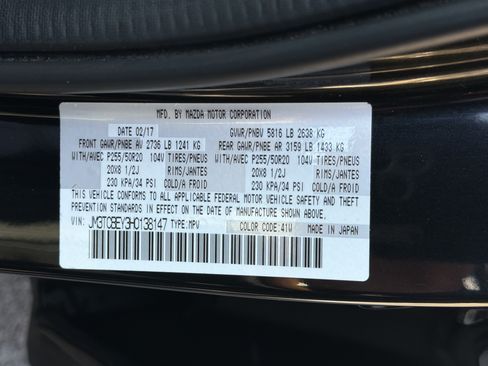 Used 2017 MAZDA CX-9 Signature AWD/4WD image 37
