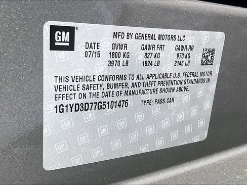 Used 2016 Chevrolet Corvette Stingray Convertible w/ 2LT Preferred Equipment Group image 32