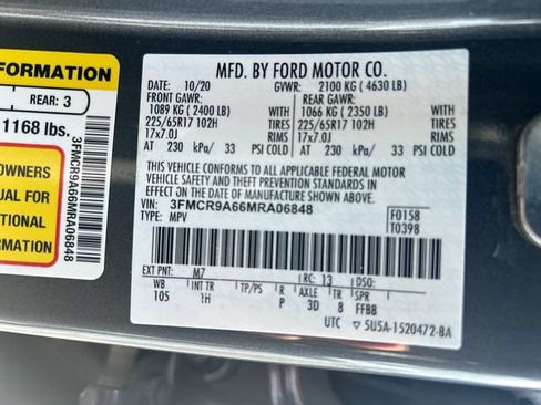 Certified 2021 Ford Bronco Sport AWD/4WD image 38