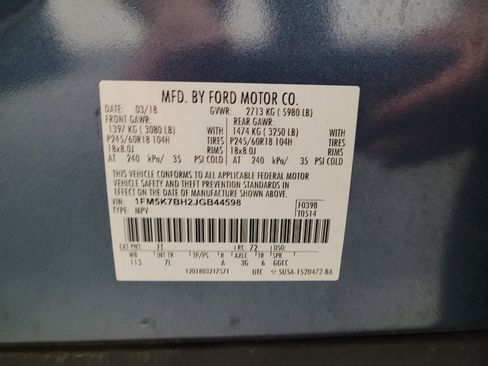 Used 2018 Ford Explorer FWD image 33
