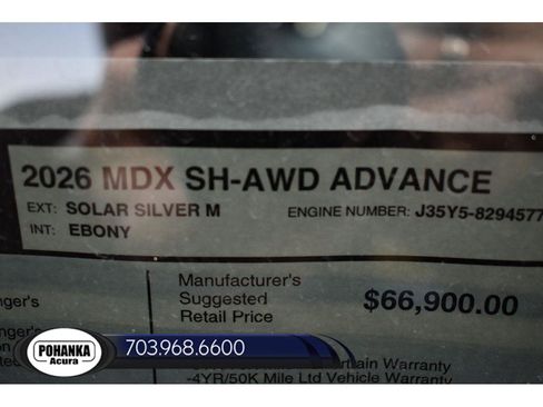 New 2026 Acura MDX Advance Package image 40