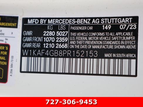 Certified 2023 Mercedes-Benz C 300 Sedan image 27