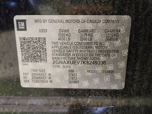 Used 2019 Chevrolet Equinox LT image 33