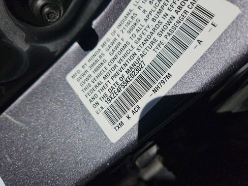 Certified 2019 Honda Insight EX image 7