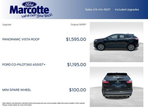 Used 2023 Ford Edge Titanium AWD/4WD image 5