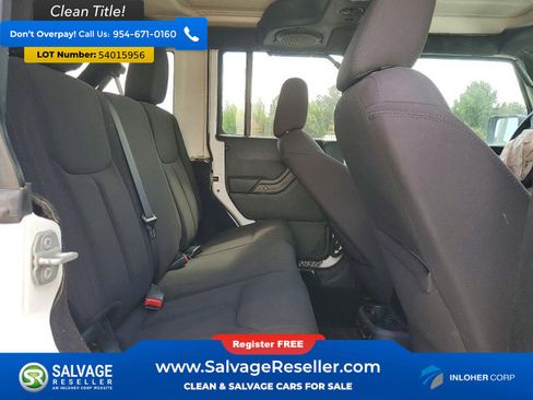 Used 2014 Jeep Wrangler Unlimited Sport w/ Quick Order Package 24S AWD/4WD image 13