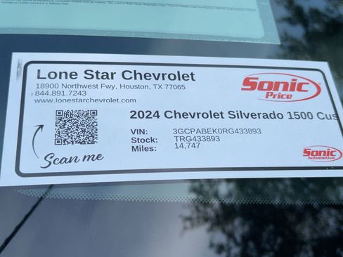 Certified 2024 Chevrolet Silverado 1500 Custom image 32